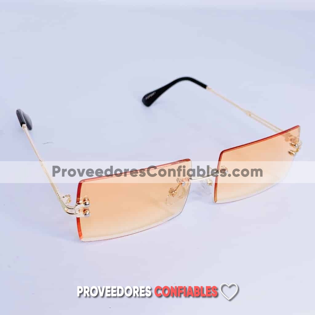 L4093 Lentes Retangular Naranja Sunglasses Proveedores Directos De Fabrica 1 Jpg