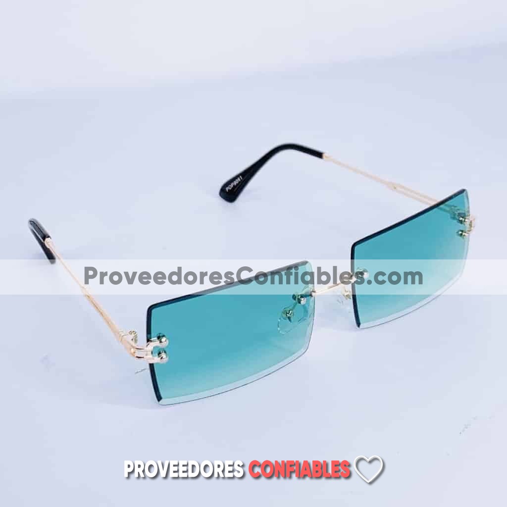 L4094 Lentes Retangular Verde Sunglasses Proveedores Directos De Fabrica 1 Jpg