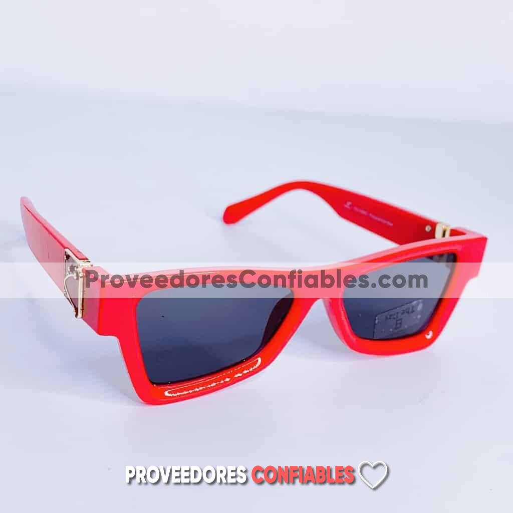 L4096 Lentes Armazon Rojo Negro Sunglasses Proveedores Directos De Fabrica 1 Jpg