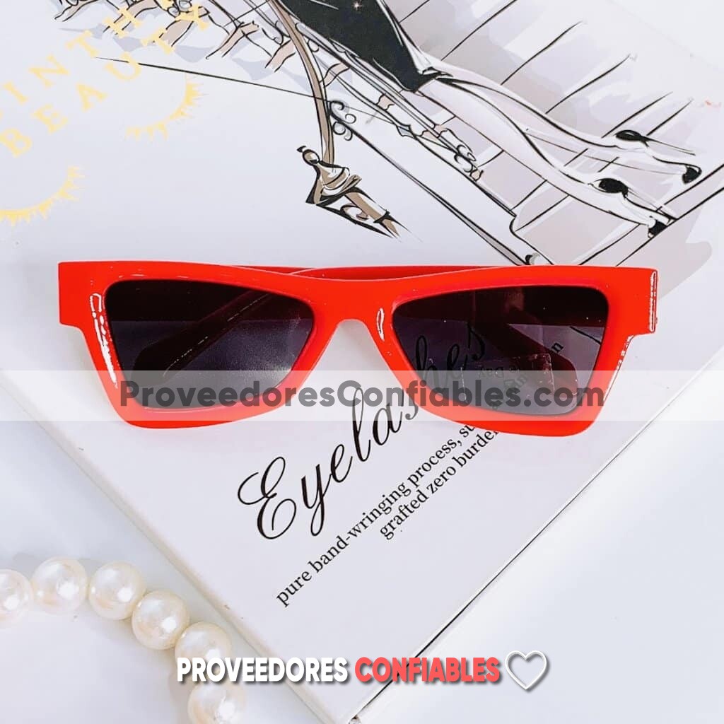 L4096 Lentes Armazon Rojo Negro Sunglasses Proveedores Directos De Fabrica 2 Jpg