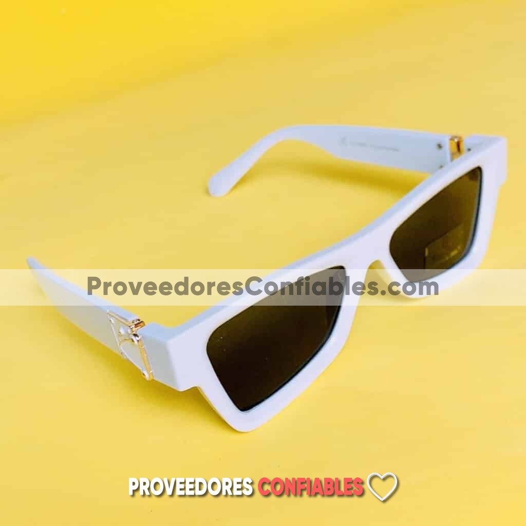 L4097 Lentes Armazon Blanco Negro Sunglasses Proveedores Directos De Fabrica 1 Jpg