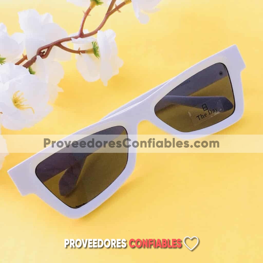L4097 Lentes Armazon Blanco Negro Sunglasses Proveedores Directos De Fabrica 2 Jpg