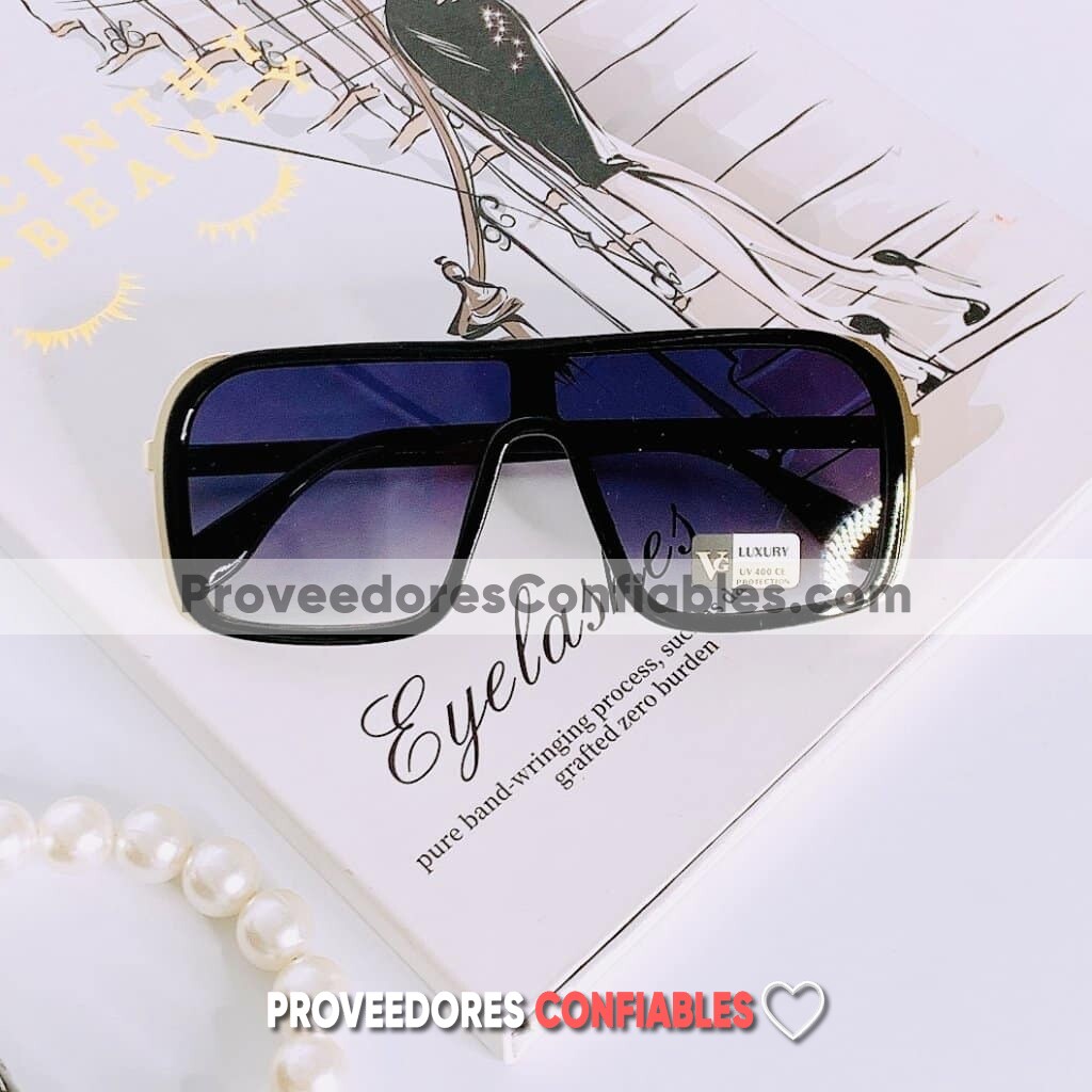 L4106 Lentes Degradado Detalle Dorado Negro Sunglasses Proveedores Directos De Fabrica 1 Jpg