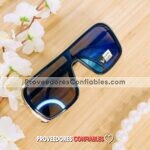 L4110 Lentes Cuadrado Con Detalle Dorado Azul Sunglasses Proveedores Directos De Fabrica 1 Jpg