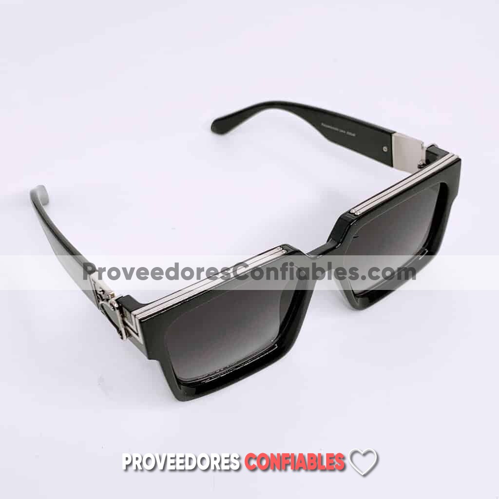 L4123 Lentes Detalle Plata Negro Sunglasses Proveedores Directos De Fabrica 1 Jpg