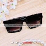 L4123 Lentes Detalle Plata Negro Sunglasses Proveedores Directos De Fabrica 1 Jpg