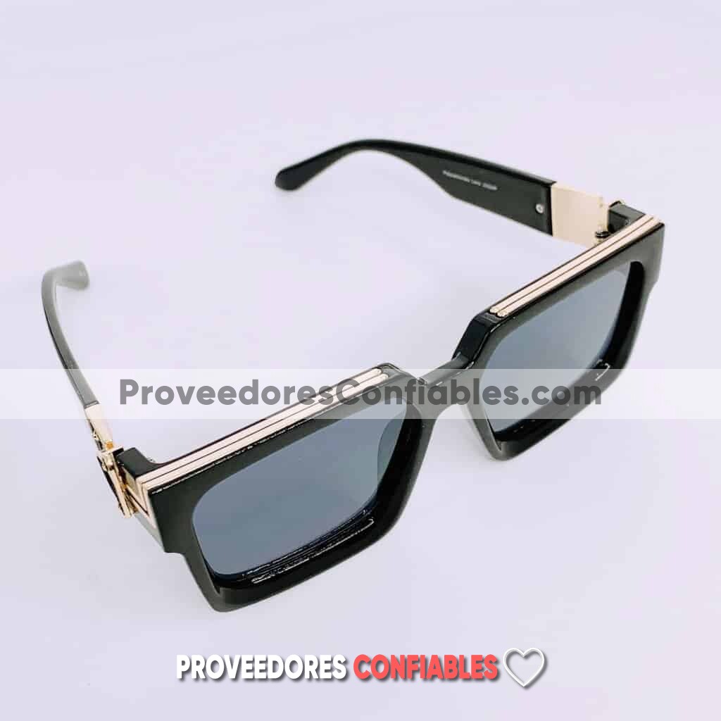 L4124 Lentes Degradado Detalle Plata Negro Sunglasses Proveedores Directos De Fabrica 1 Jpg