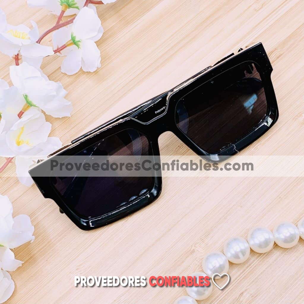 L4124 Lentes Degradado Detalle Plata Negro Sunglasses Proveedores Directos De Fabrica 2 Jpg