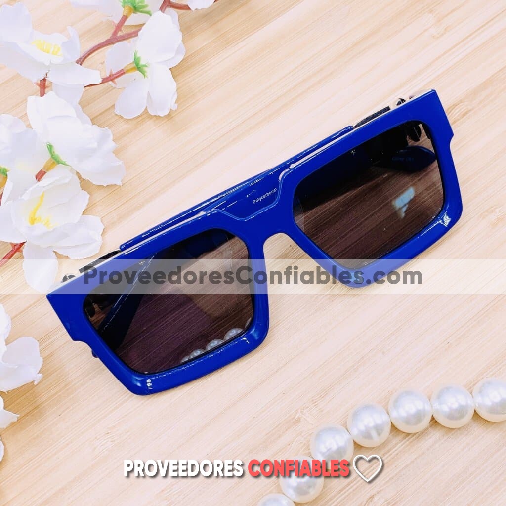 L4125 Lentes Armazon Azul Negro Sunglasses Proveedores Directos De Fabrica 2 Jpg