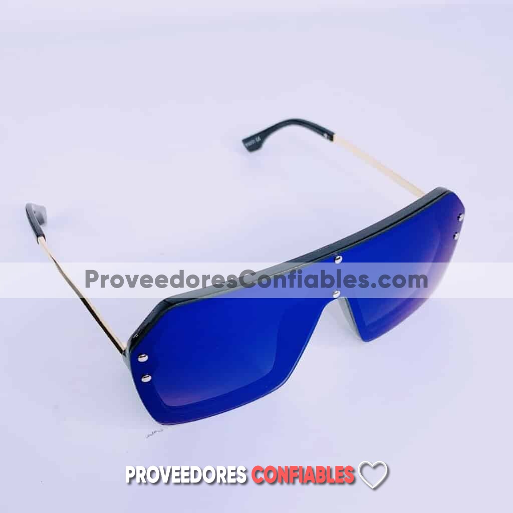 L4129 Lentes Armazon Negro Azul Sunglasses Proveedores Directos De Fabrica 1 Jpg
