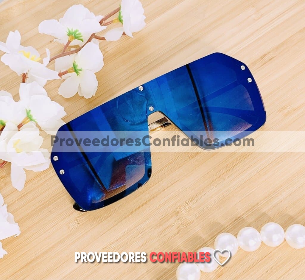 L4129 Lentes Armazon Negro Azul Sunglasses Proveedores Directos De Fabrica 2 Jpg