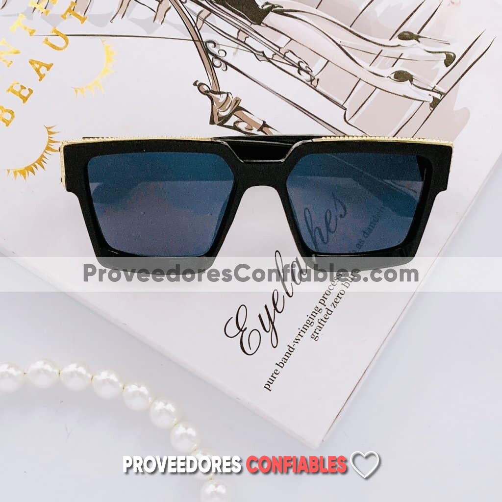 L4136 Lentes Armazon Detalle Dorado Detalle Dorado Negro Sunglasses Proveedores Directos De Fabrica 2 Jpg