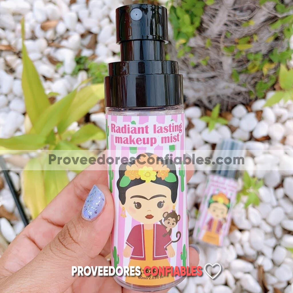 M3467 Primer Agua De Coco 3 En 1 Fijador Frida Kahlo Radiente Y Duradero Cosmeticos Por Mayoreo Jpg