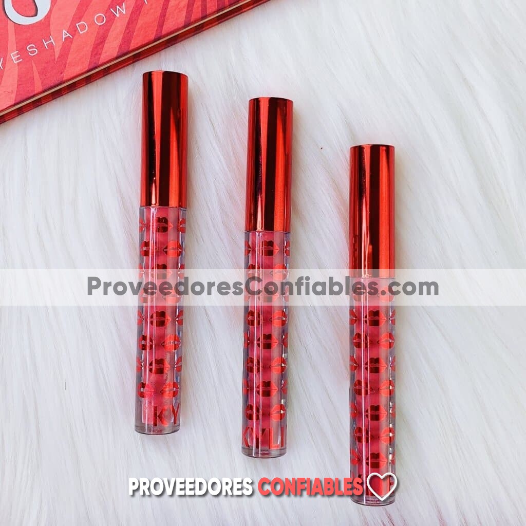 M3519 Labial Edicion Red Kylie Lip Gloss Tono 10 Cosmeticos Por Mayoreo 2 Jpeg