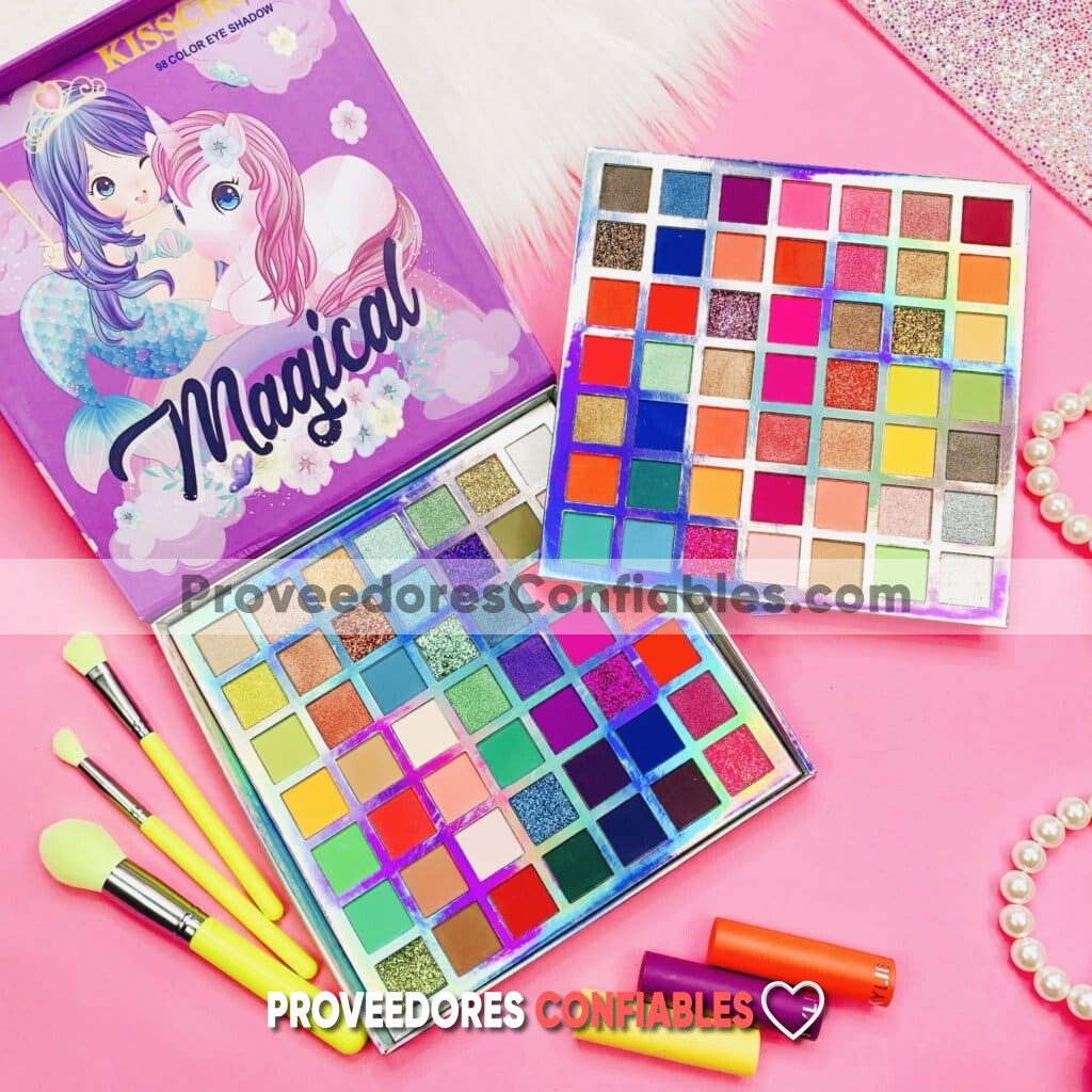 M5094 Paleta Kisscrown Morada Magical 98 Colores En 2 Pisos Cosmeticos Por Mayoreo 1 Scaled 1 Jpeg