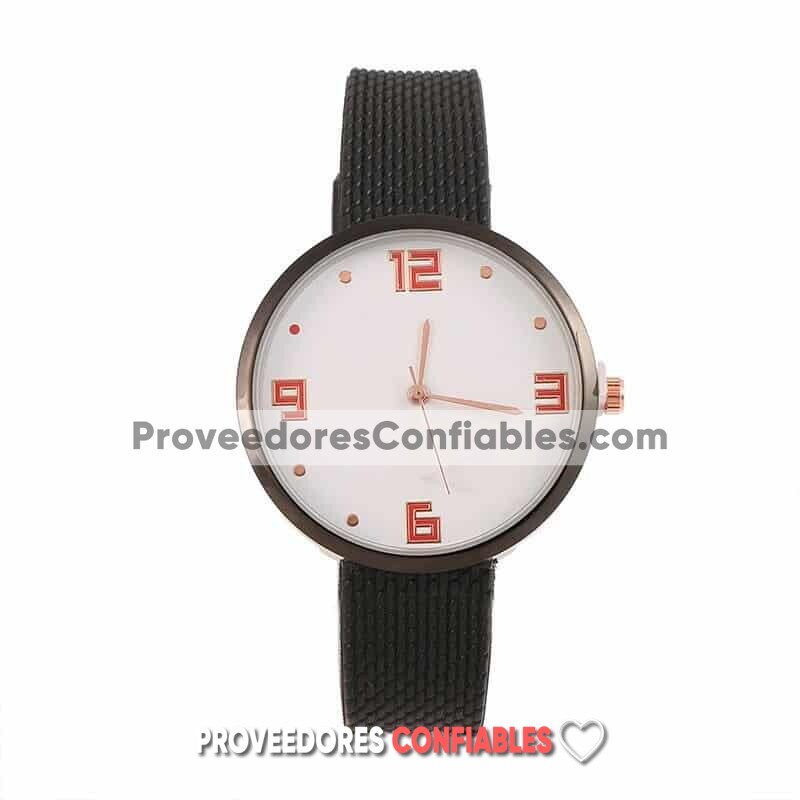 R4376 Reloj Fondo Blanco Con Numeros Y Estrella Tipo Platico Relieve Reloj De Moda Al Mayoreo Jpg