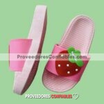 Zm00044 Sandalia De Moda Bano Casual Infantil Color Rosa Fresa Mayoreo Fabricante Calzado 1 Jpg