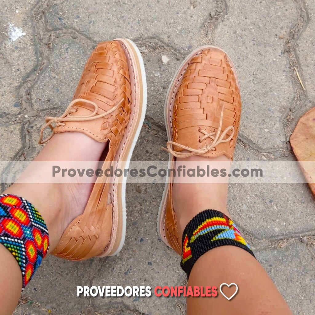 Zj00725 Huarache Artesanal Piso Mujer Mayoreo Fabricante Calzado Zapatos Proveedor Sandalias Taller Maquilador Jpeg