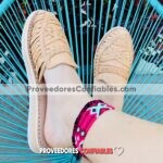Zj00801 Huarache Artesanal Piso Mujer Mayoreo Fabricante Calzado Zapatos Proveedor Sandalias Taller Maquilador 1 Scaled 1 Jpg