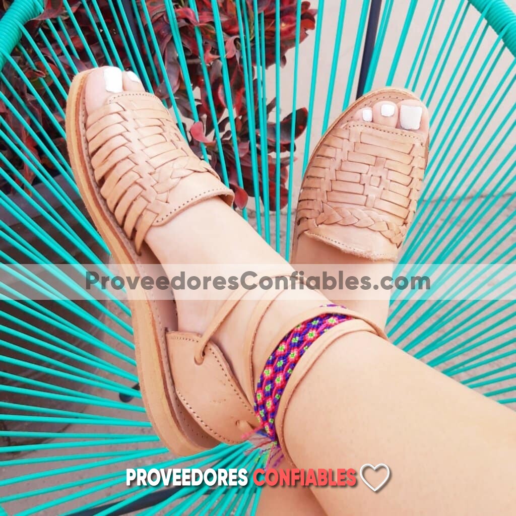 Zj00809 Huaraches Artesanales De Piso Mujer Mayoreo Fabricante Calzado Zapatos Proveedor Sandalias Taller Maquilador Scaled 1 Jpg
