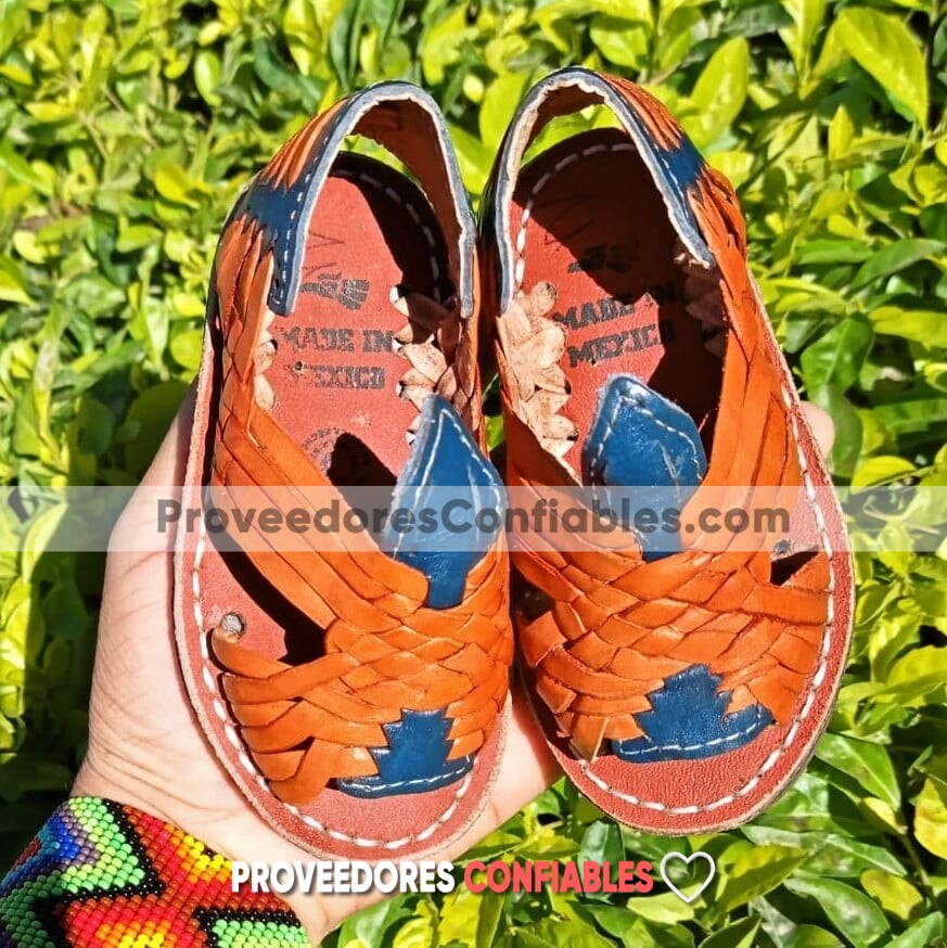 Zs00758 Huarache Artesanal Piso Bebe Mayoreo Fabricante Calzado Zapatos Proveedor Sandalias Taller Maquilador 2 Jpeg
