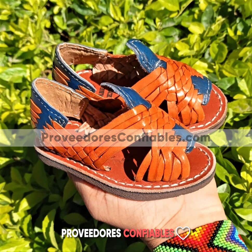 Zs00758 Huarache Artesanal Piso Bebe Mayoreo Fabricante Calzado Zapatos Proveedor Sandalias Taller Maquilador Jpeg