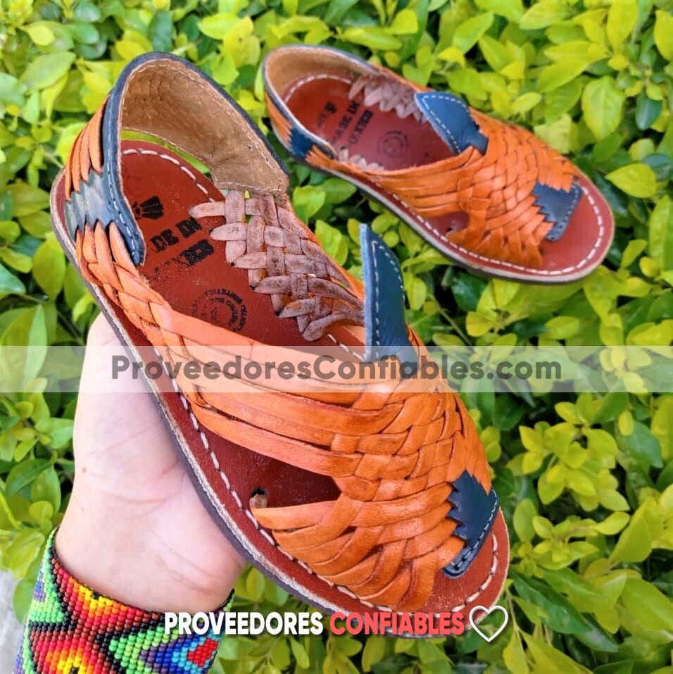 Zs00759 Huarache Artesanal Piso Infantil Mayoreo Fabricante Calzado Zapatos Proveedor Sandalias Taller Maquilador 2 Jpeg