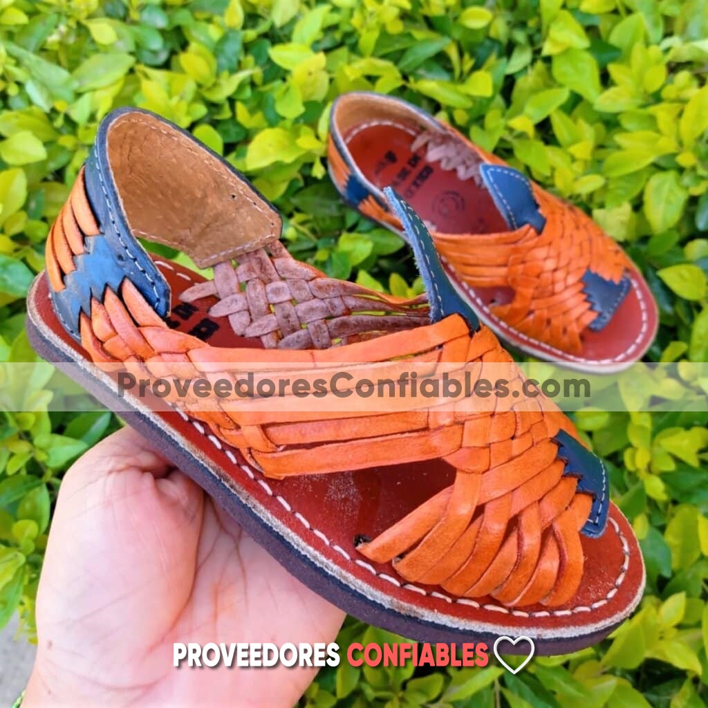 Zs00759 Huarache Artesanal Piso Infantil Mayoreo Fabricante Calzado Zapatos Proveedor Sandalias Taller Maquilador Jpeg