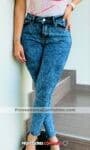 C1189 Jeans Pantalon De Mezclilla Deslavado Strech Azul Ropa De Mayoreo Fabricantes (1)