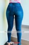 C1191 Jeans Pantalon De Mezclilla Strech Cierre En Laterales Azul Ropa De Mayoreo Fabricantes (1)