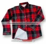 Rn00143 Camisa Roja Afelpada Unisex Mayoreo Fabricante Proveedor Ropa Taller Maquilador (1)